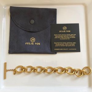 Julie Vos chain link toggle bracelet
